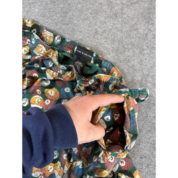 Croft & Barrow Pool Ball Print Pajama Pants Mens XL Multicolor Lounge Sleepwear - Picture 4 of 8